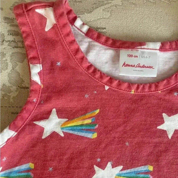 HA Shooting Star Tank Dress Size 6-7 - Picture 2 of 4